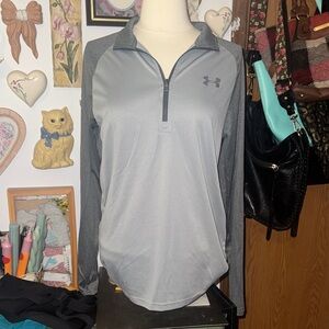 Under Armour Two-Tone Gray Pullover